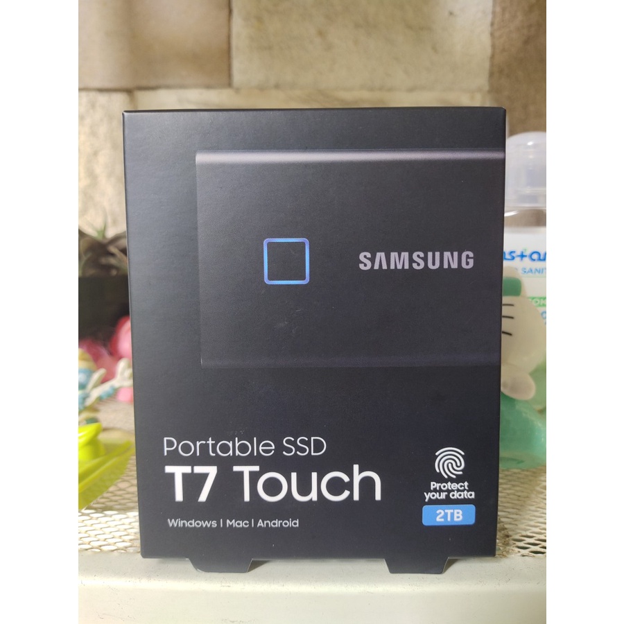 SAMSUNG T7 Touch Portable SSD 2TB Segel Asli USB External