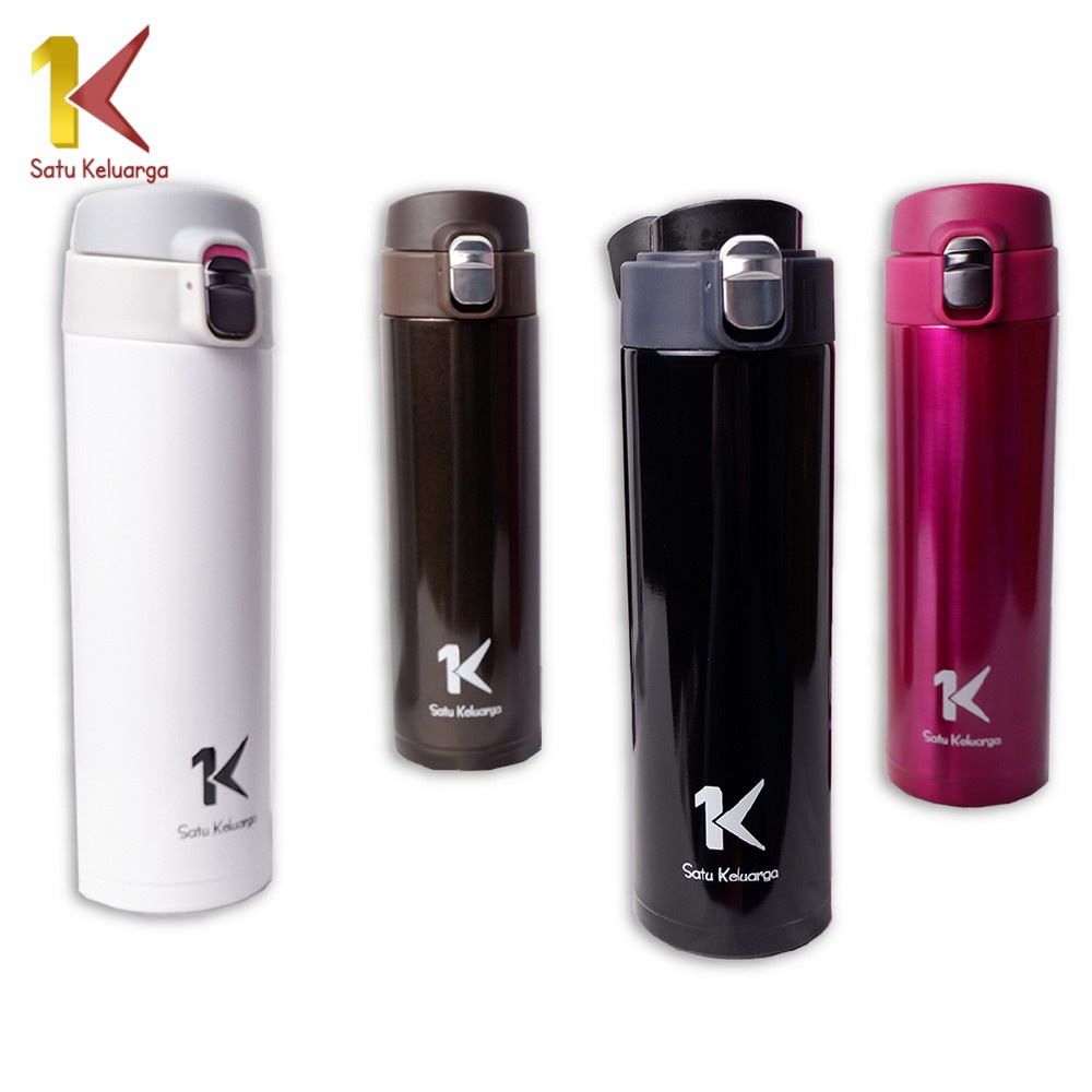 Jual Satu Keluarga Termos Air Panas C310 Botol Termos Stainless 500ml Vacuum Flask Botol Minum 4938