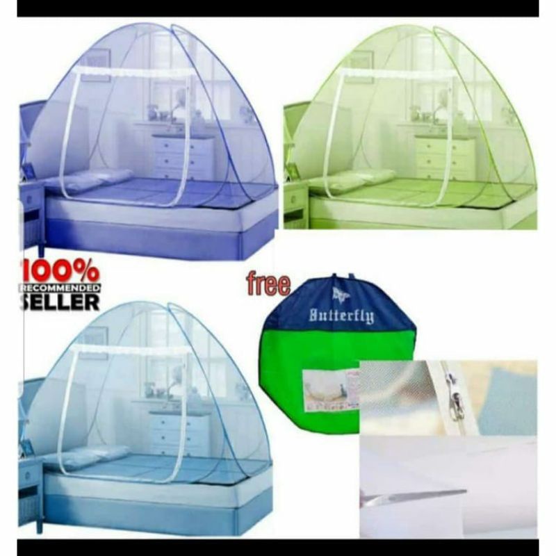 Jual Kelambu Tenda Buterfly Uk Warna Random Shopee Indonesia