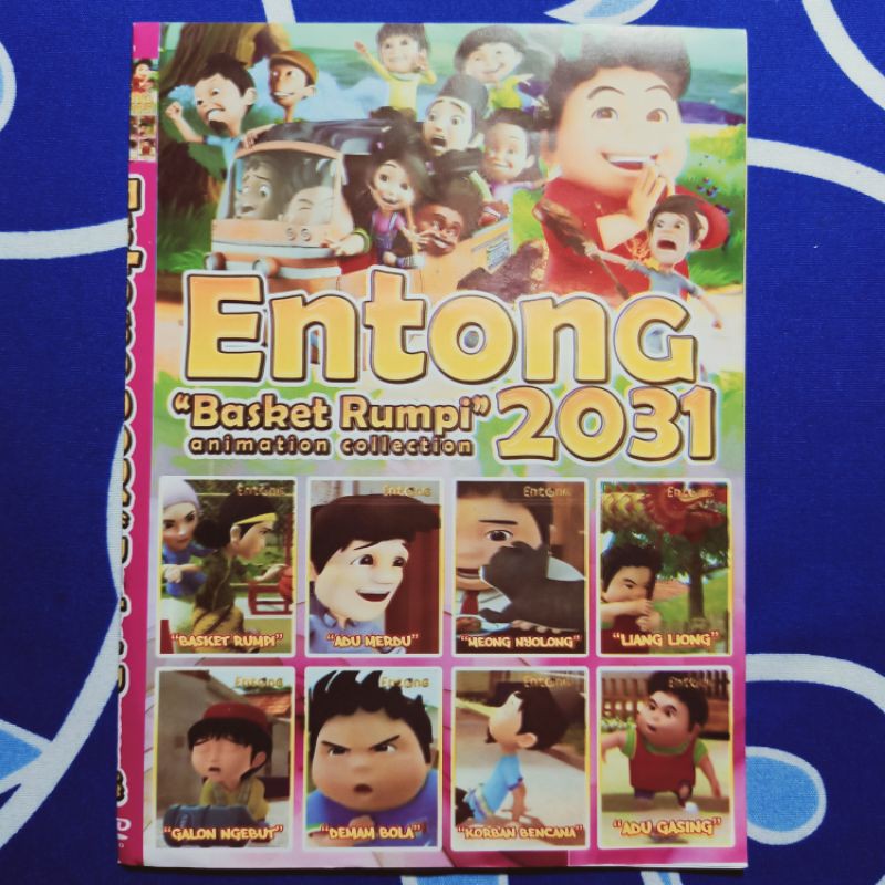 Jual Kaset DVD Film Kartun Anak SI ENTONG 2031 episode TERBARU