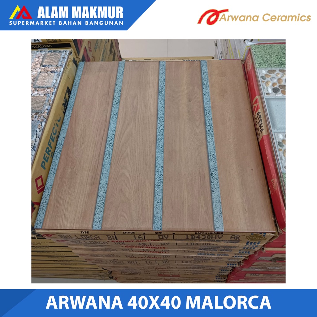 Jual Keramik Lantai 40x40 Arwana Malorca Shopee Indonesia