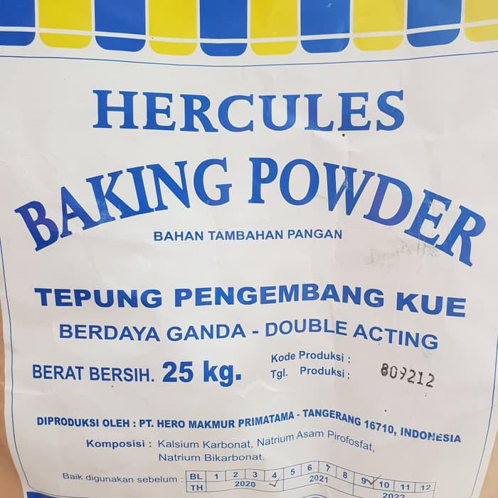 Jual Hercules Baking Powder Double Acting Repack 250 Gr Shopee Indonesia