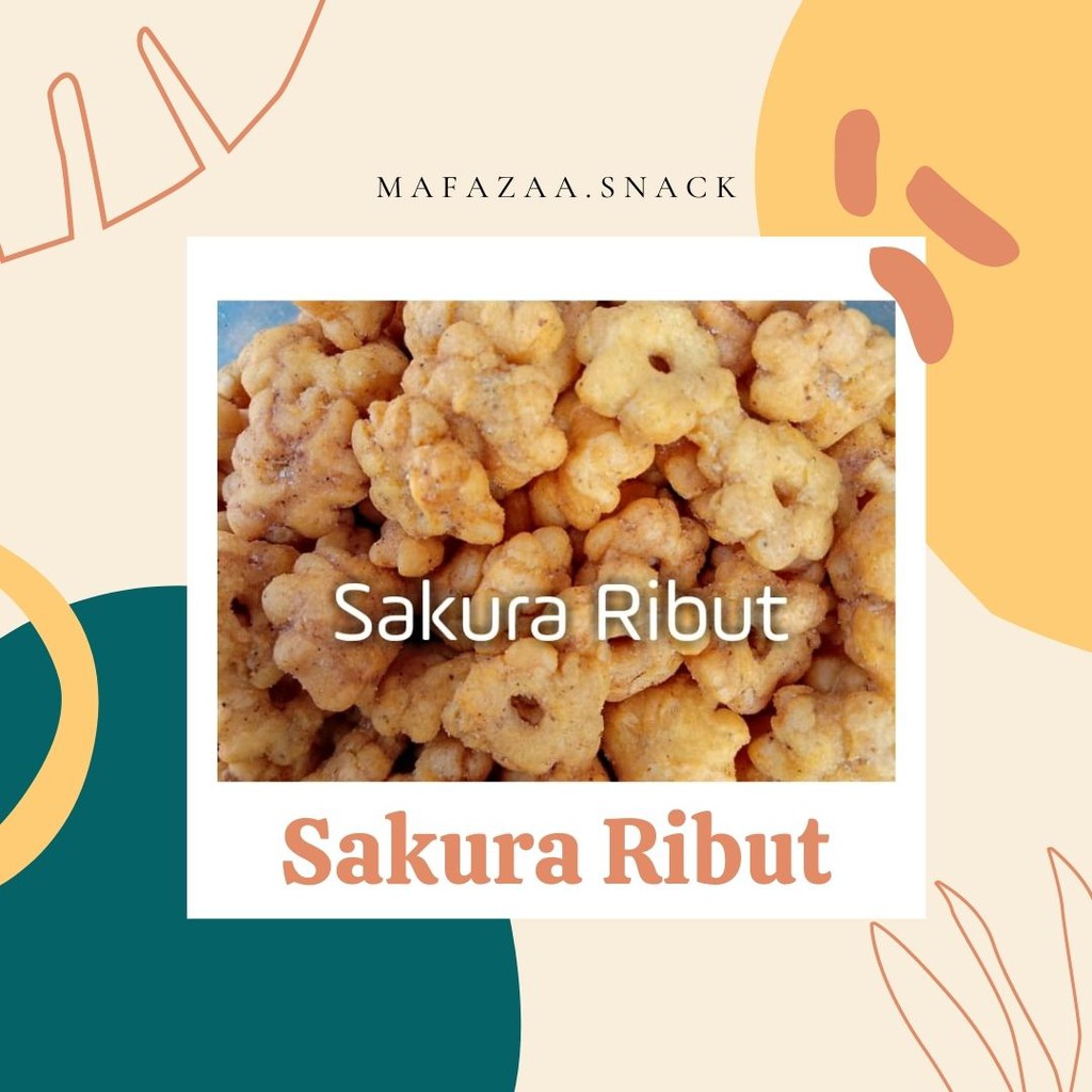 Jual Snack Kiloan Murah Sakura Ribut 250 Gram | Snack Jadul | Shopee ...