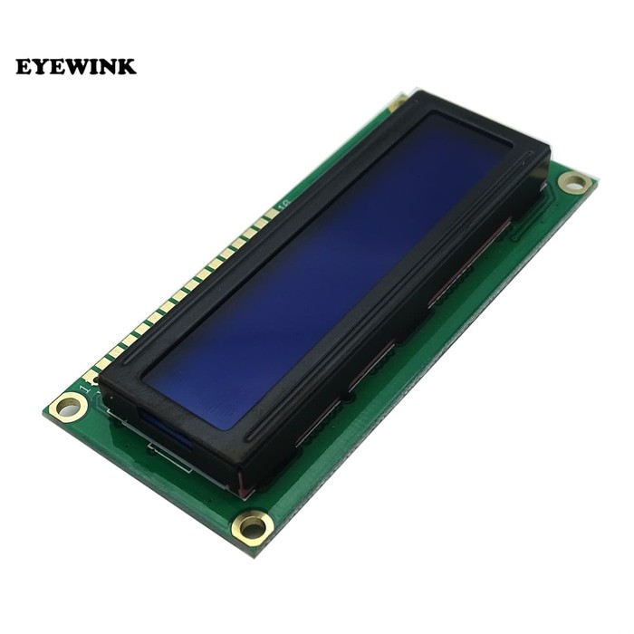 Jual Lcd Display 1602 16x2 16 2 162 Biru Blue Hijaukuning Greenyellow Biru Shopee Indonesia 9553