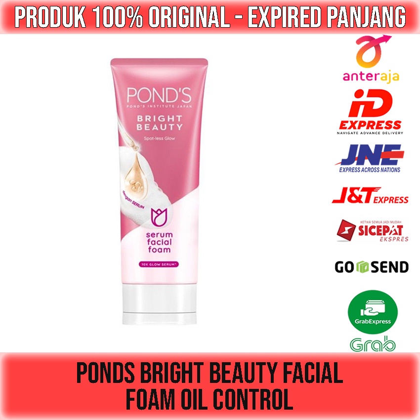 Jual PONDS BRIGHT BEAUTY FACIAL FOAM 50gr 100gr | Shopee Indonesia