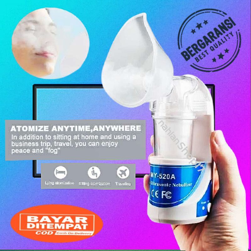 Jual ALAT TERAPI UAP PERNAPASAN INHALE NEBULIZER ASMA BAYI PILEK SINUS ...