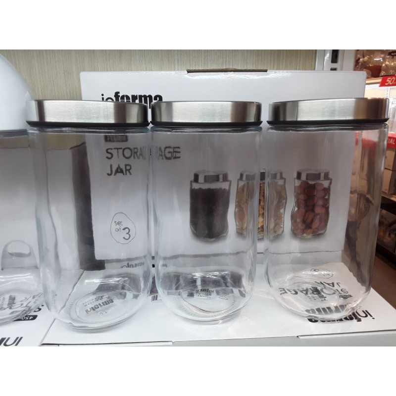 Jual Informa Siena Toples Kaca Set 800ml | Shopee Indonesia