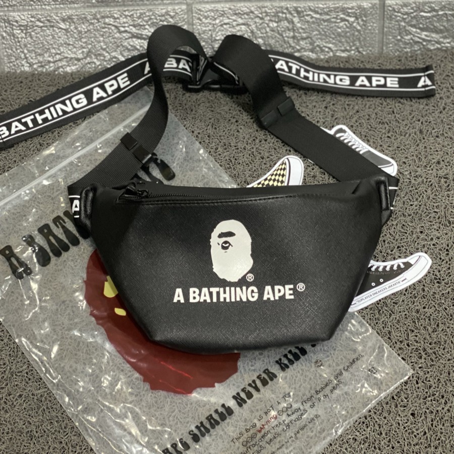 a bathing ape waist bag ss19 Sling bag bape