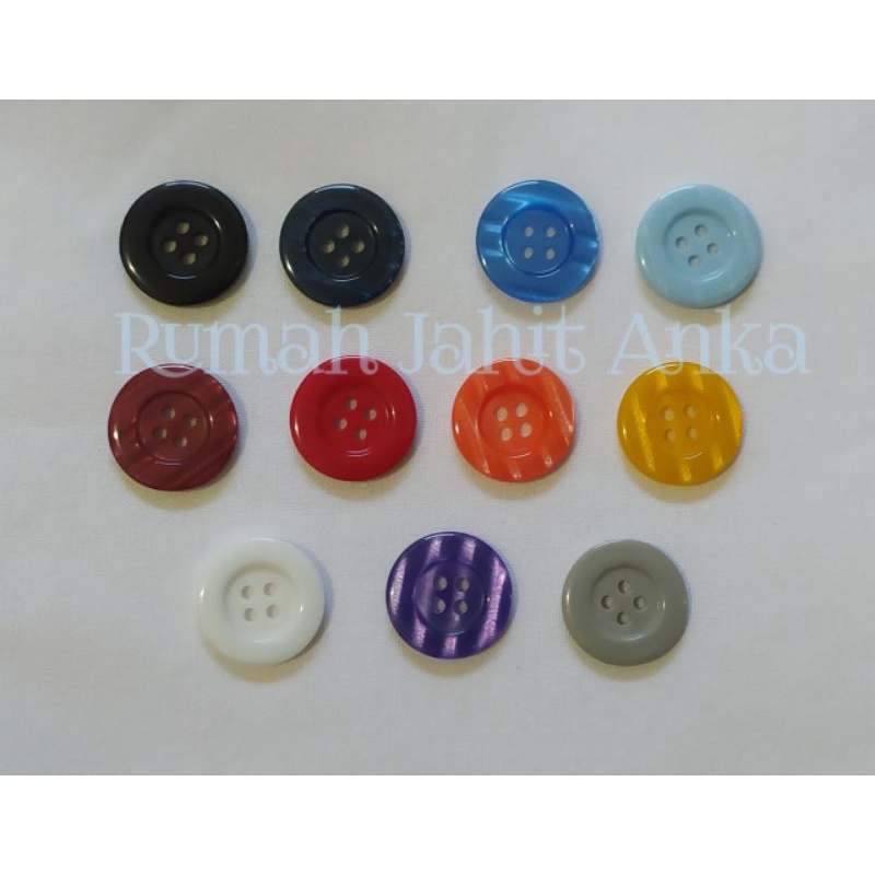 Jual RED TULIPS kancing jas 2 cm - Montessori - kancing strap masker ...