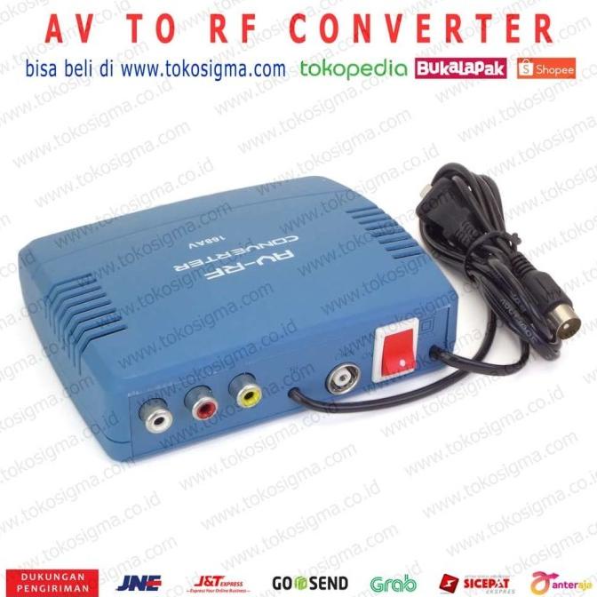 Av in rf converter