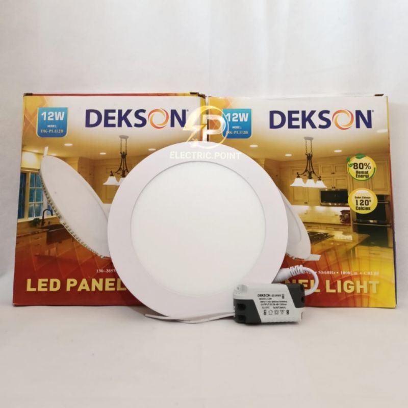 Jual Downlight LED 12 Watt Downlight Panel Led 12 Watt DEKSON Lampu ...