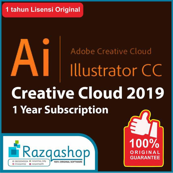 Jual Adobe Illustrator CC 2019 Anuall Plan 1 Tahun Original | Shopee ...