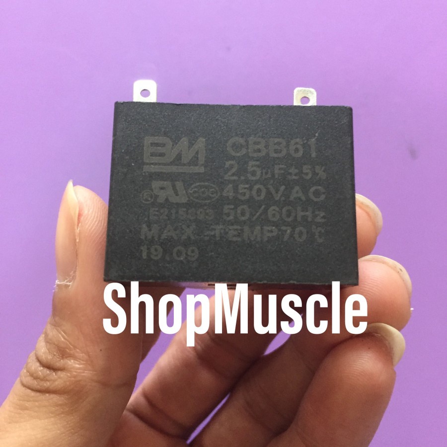 Jual (Original) kondensor Kapasitor 2,5uf / 2,5 uf 2.5uf Kipas angin