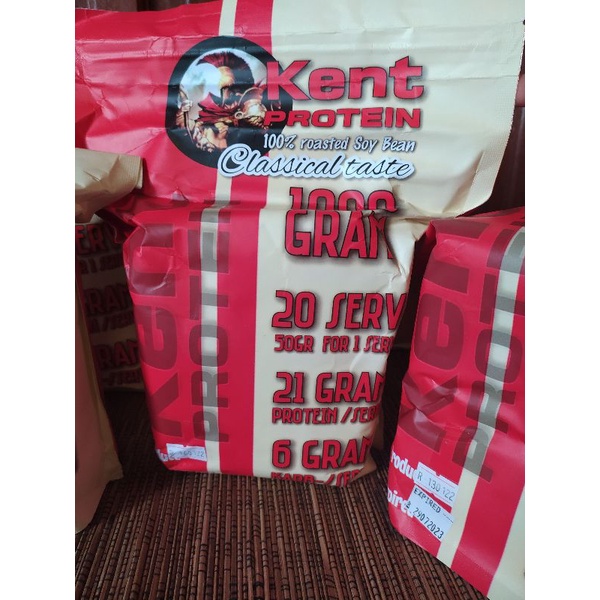 Jual WHEY KENT PROTEIN 1000 GRAM WHEY PROTEIN / BUBUK KEDELAI 1000