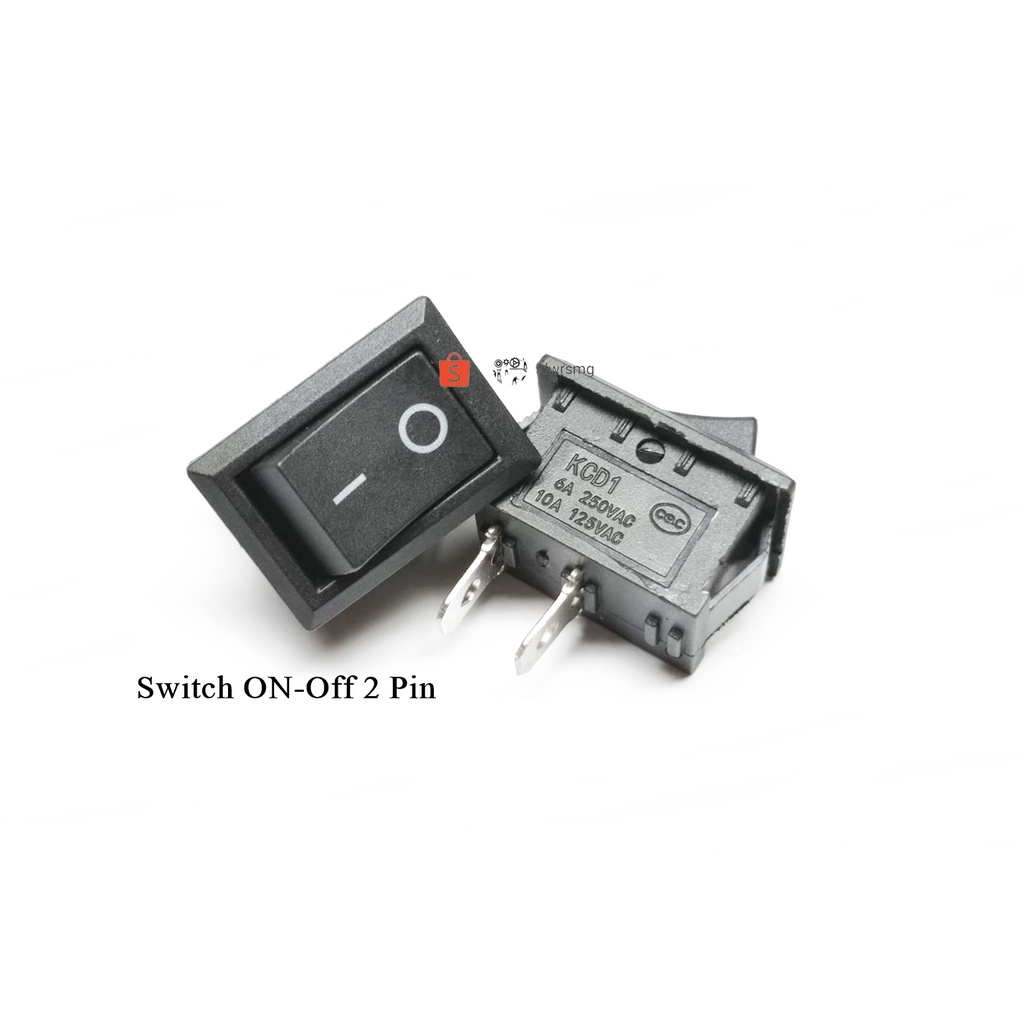 Jual Saklar ON-OFF Switch 2 Pin Saklar on-off 2pin Saklar ON OFF ...