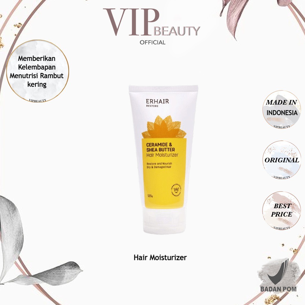 Jual ERHA Restore Hair Moisturizer 125gr Shopee Indonesia