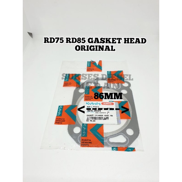 Jual RD75 RD85 2T Gasket Cylinder Head Paking Packing Kop Deksel Mesin ...