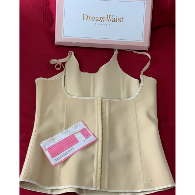 Korset Pelangsing Dreamwaist Shaper Preloved, Fesyen Wanita, Aksesoris di  Carousell