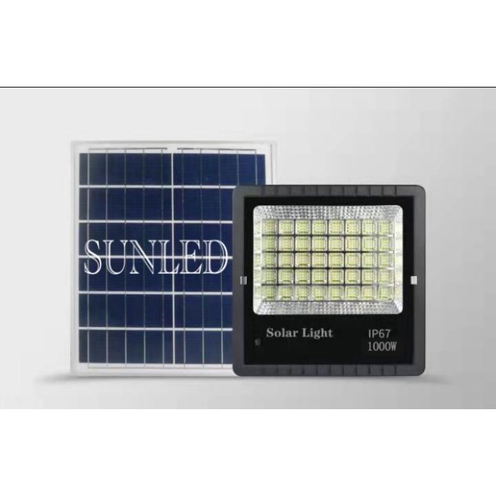 Jual LAMPU LED SOROT 1000W SOLAR CELL PANEL SURYA FLOODLIGHT SUNLED ...