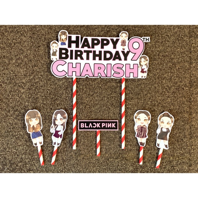 Jual Topper Kue Ulang Tahun / Topper Birthday Cake | Shopee Indonesia