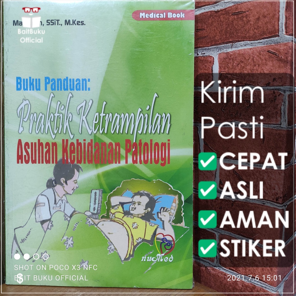 Jual Buku Original Buku Panduan Praktik Klinik Keterampilan Asuhan