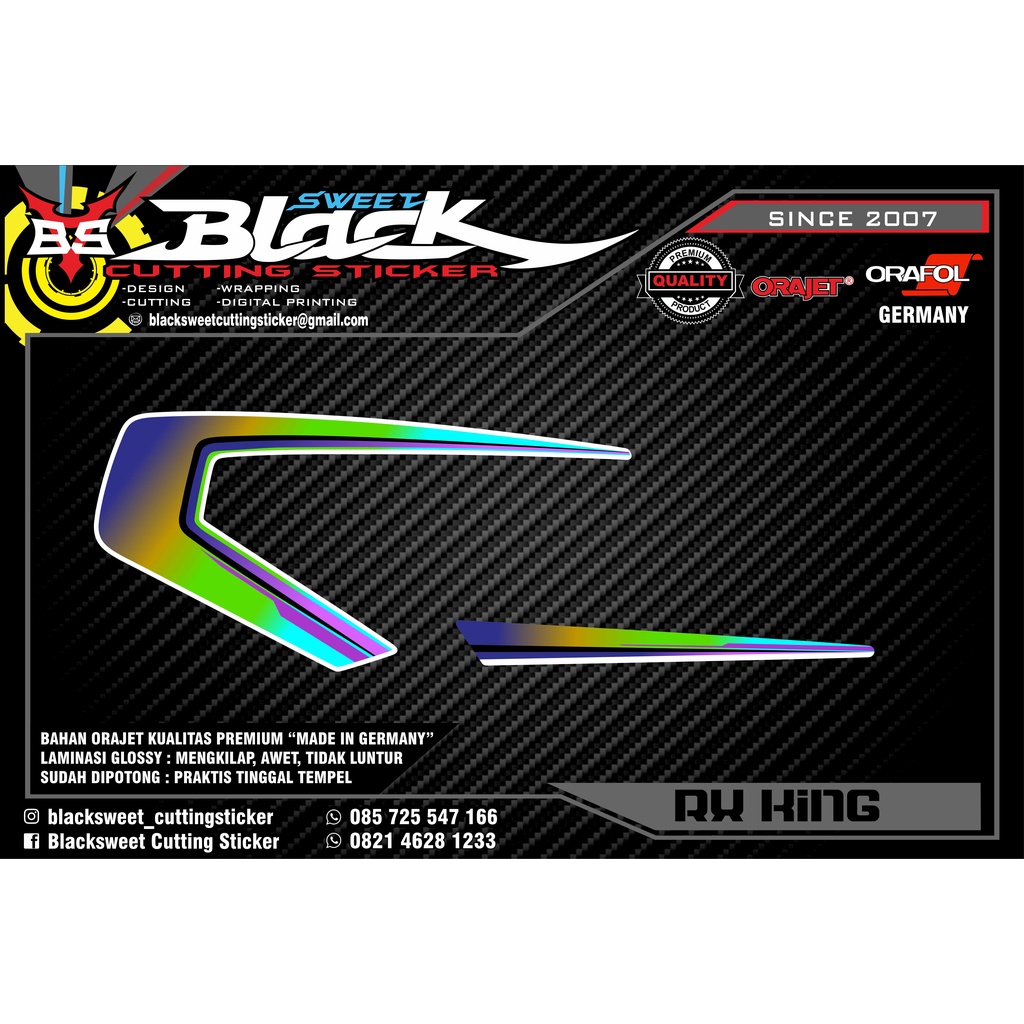 Jual STRIPING RX KING 1987 STANDAR DAN CUSTOM | Shopee Indonesia