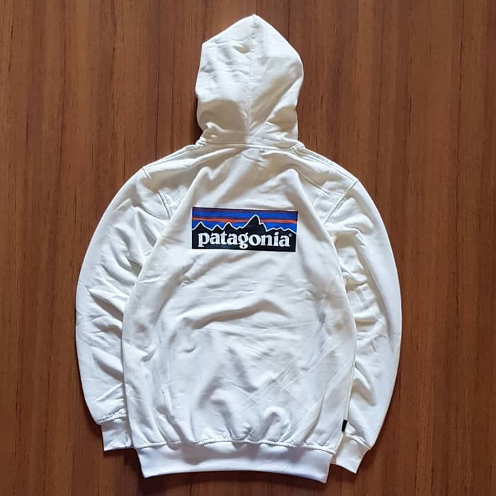 Patagonia 2025 white hoodie