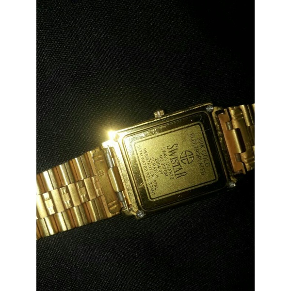 Swistar 22k gold electroplated sale