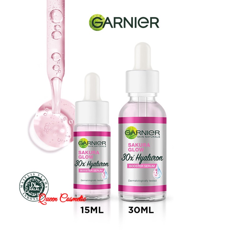 Jual Garnier Sakura Glow Hyaluron 30x Booster Serum 15ml 30 Ml Shopee Indonesia 8136