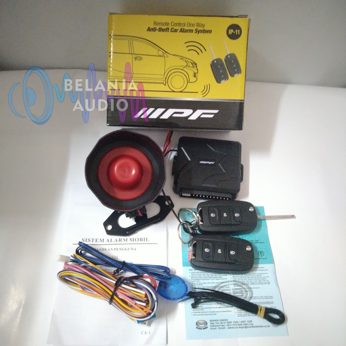 Jual Alarm Mobil Ipf Model Kunci Shopee Indonesia