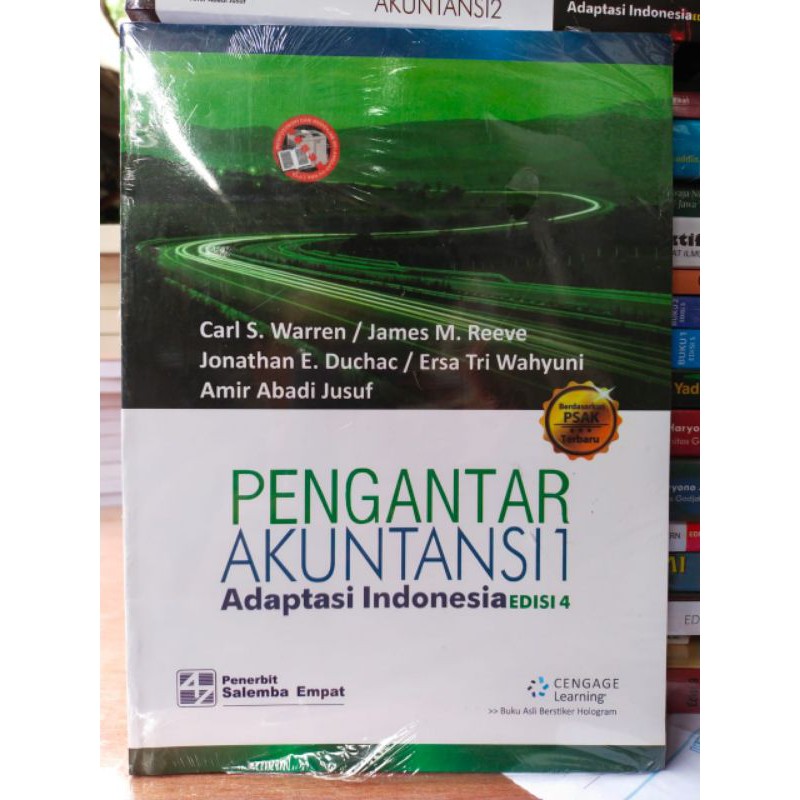 Jual Buku Pengantar Akuntansi 1 Adaptasi Indonesia Edisi 4 Warren.Reeve ...