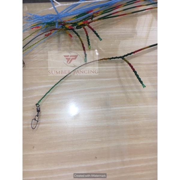 Jual Leader cabang 2 handmade /perambut mancing laut | Shopee Indonesia