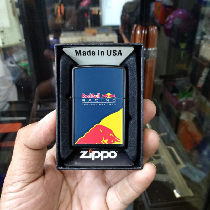 Jual korek api Zippo grd ori Redbull formula 1limited | Shopee 