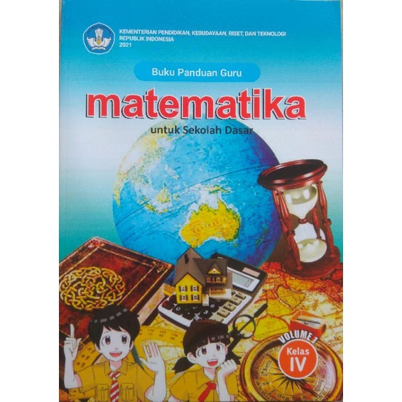 Jual Buku Panduan Guru Matematika Kelas 4 volume 1 kurikulum merdeka ...