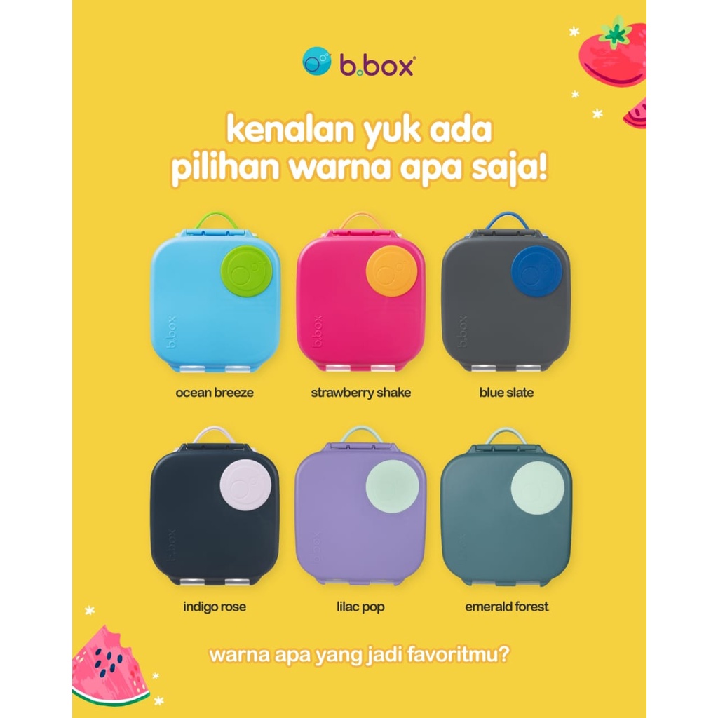 Jual B.BOX MINI LUNCH BOX / TEMPAT MAKAN / LUNCH BOX | Shopee Indonesia
