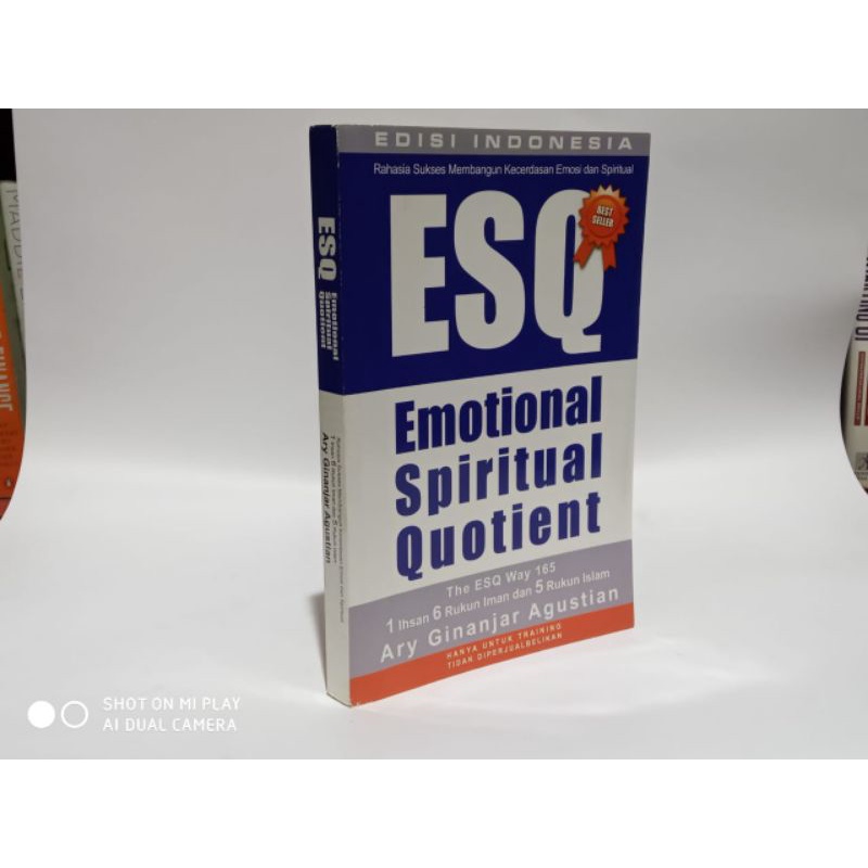 Jual ESQ Emotional Spiritual Quotient Ary Ginanjar Edisi Indonesia