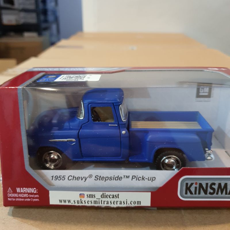 1/50 1955 Chevrolet Stepside Pick Up 2 Custom Figs - in genuine ALLIS Colors