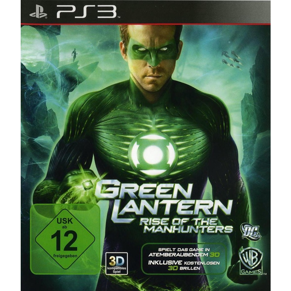Jual DVD Kaset Game PS3 PKG Multiman HEN Green Lantern Rise of the ...