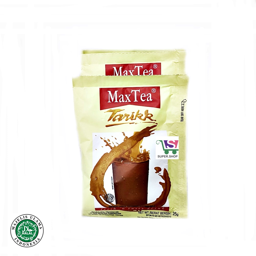 Jual Max Tea Tarikk (isi 5 sachet) Teh Tarik | Shopee Indonesia