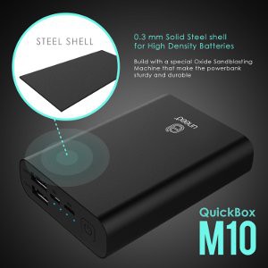 Jual Fresh UNEED QuickBox M10 PowerBank 10000 mAh Quick Charge 3 0 ...