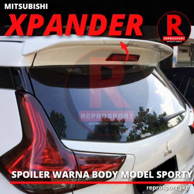 Jual XPANDER SPOILER WARNA BODY MODEL SPORTY | Shopee Indonesia