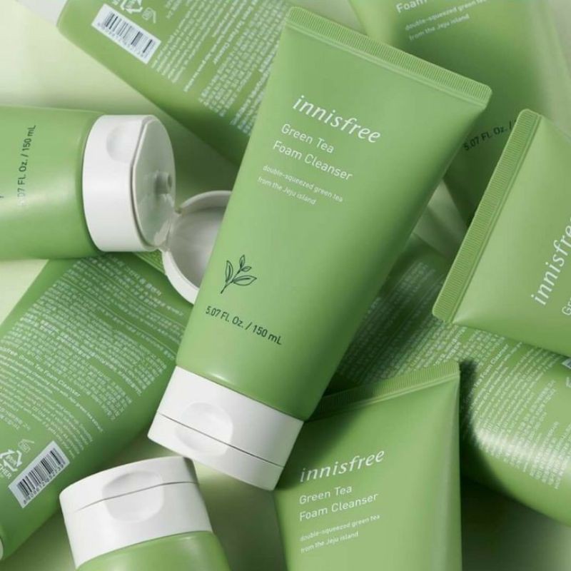 Jual Innisfree Green Tea Foam Cleanser 150ml Innisfree Pembersih Wajah