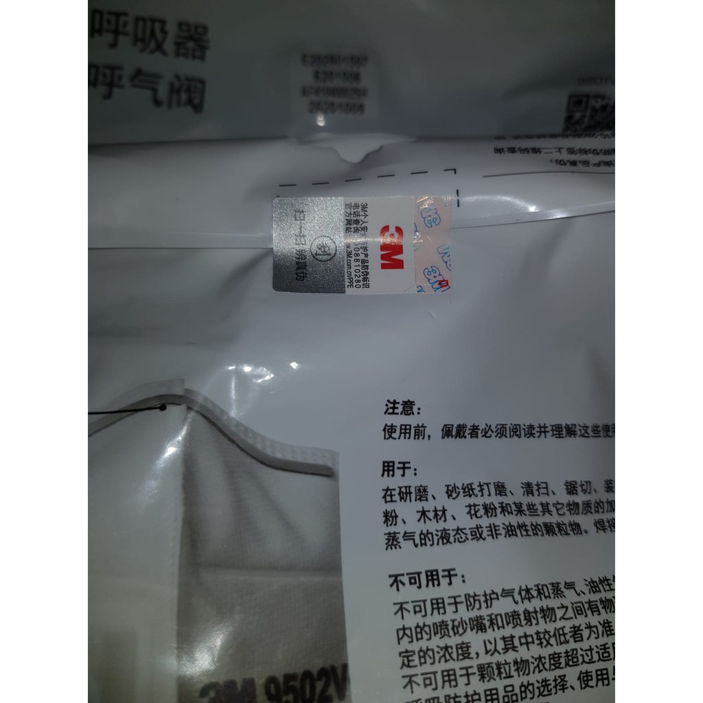 Jual Masker 3M 9502V+ KN95 Respirator Authentic (per 25 pc) | Shopee ...