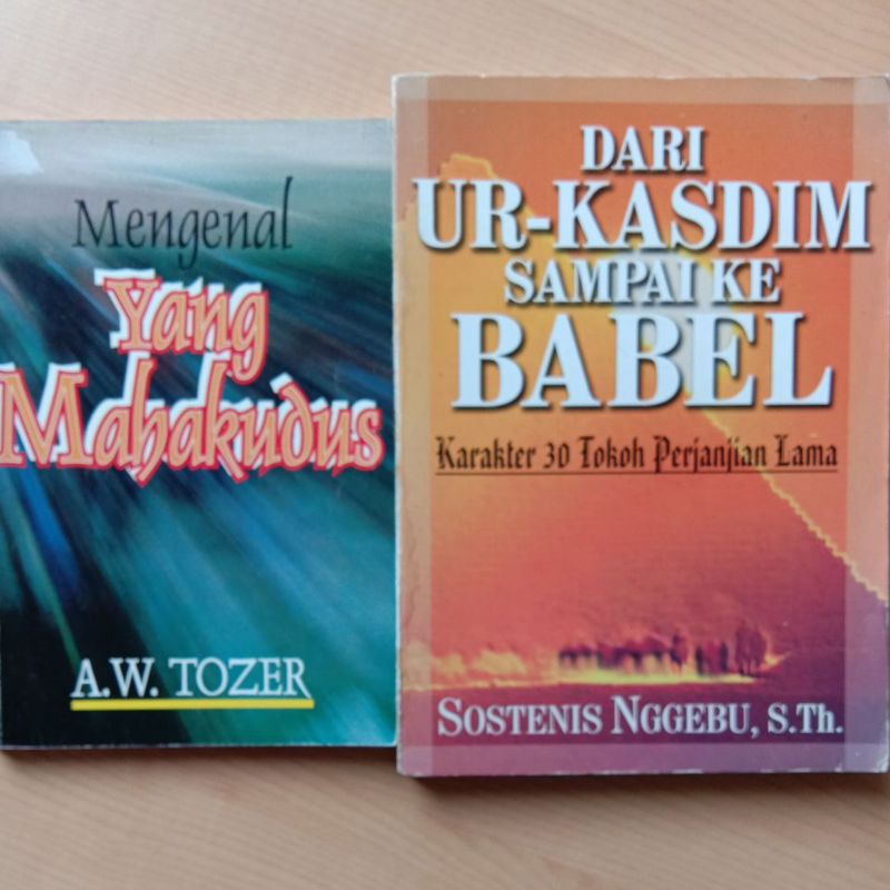 Jual Mengenal Yang Mahakudus & Dari Ur-Kasdim sampai ke Babel | Shopee ...