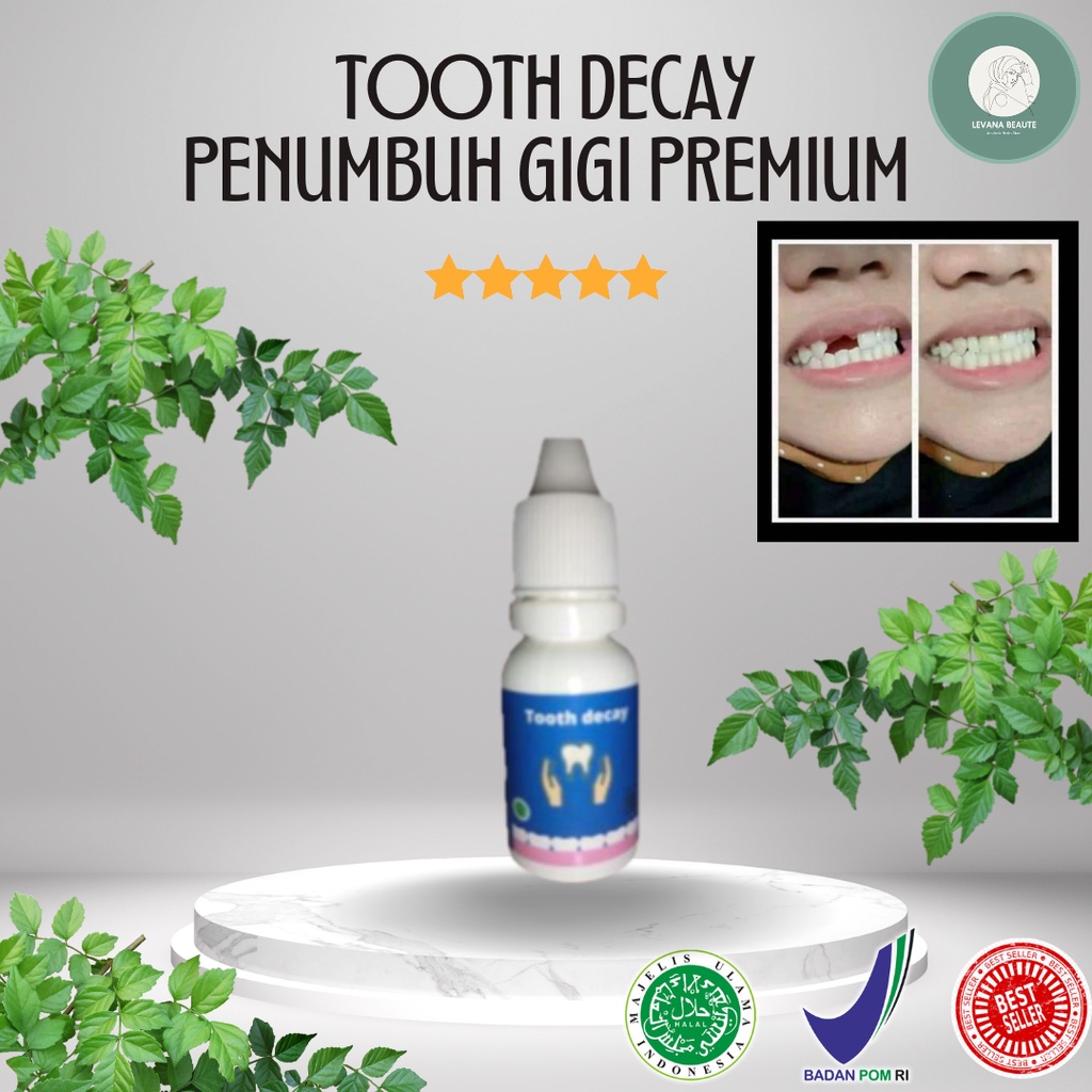 Jual TOOTH DECAY GROSIR OBAT TETES PENUMBUH GIGI BOLONG/BERLUBANG