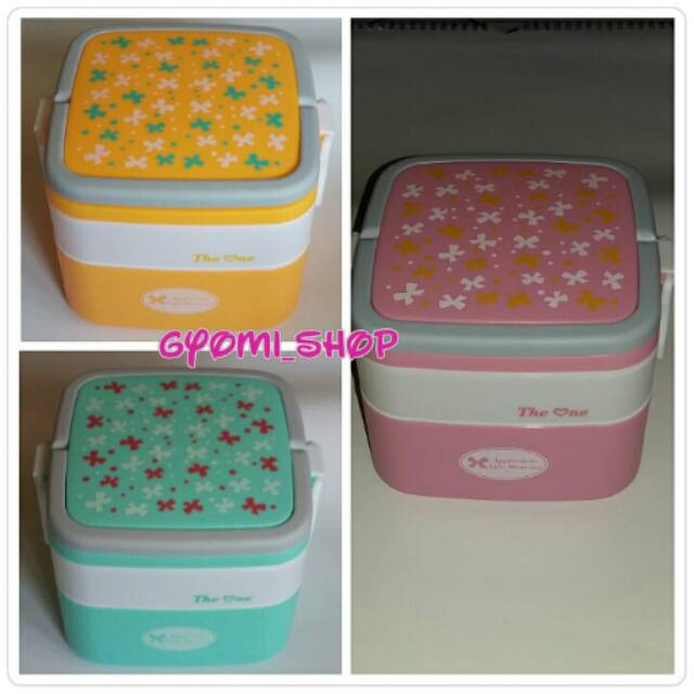 Jual Lunch Box / Kotak Makan / Rantang Plastik | Shopee Indonesia