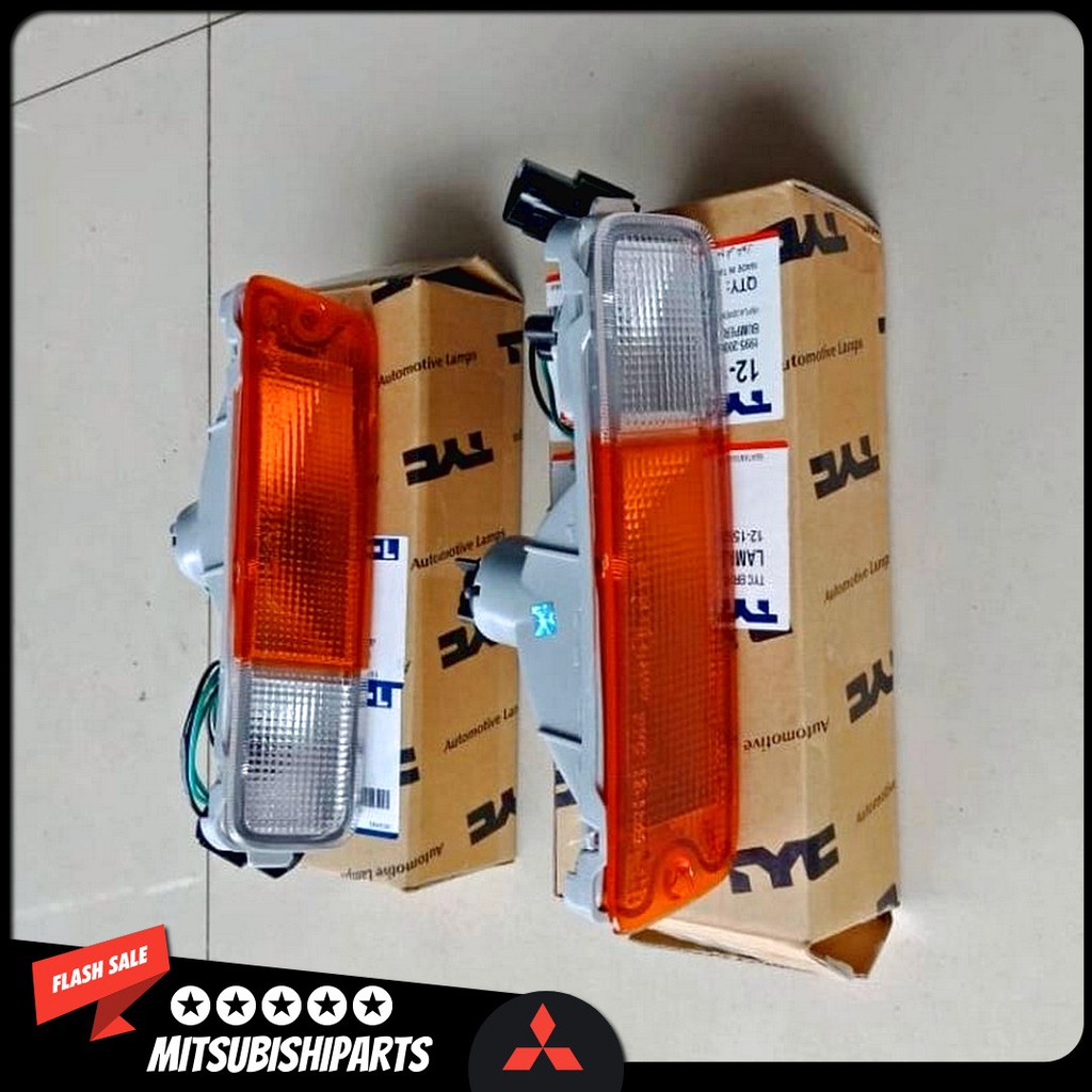 Jual Lampu Sein Sen Bemper Bumper Mitsubishi L Strada Shopee Indonesia