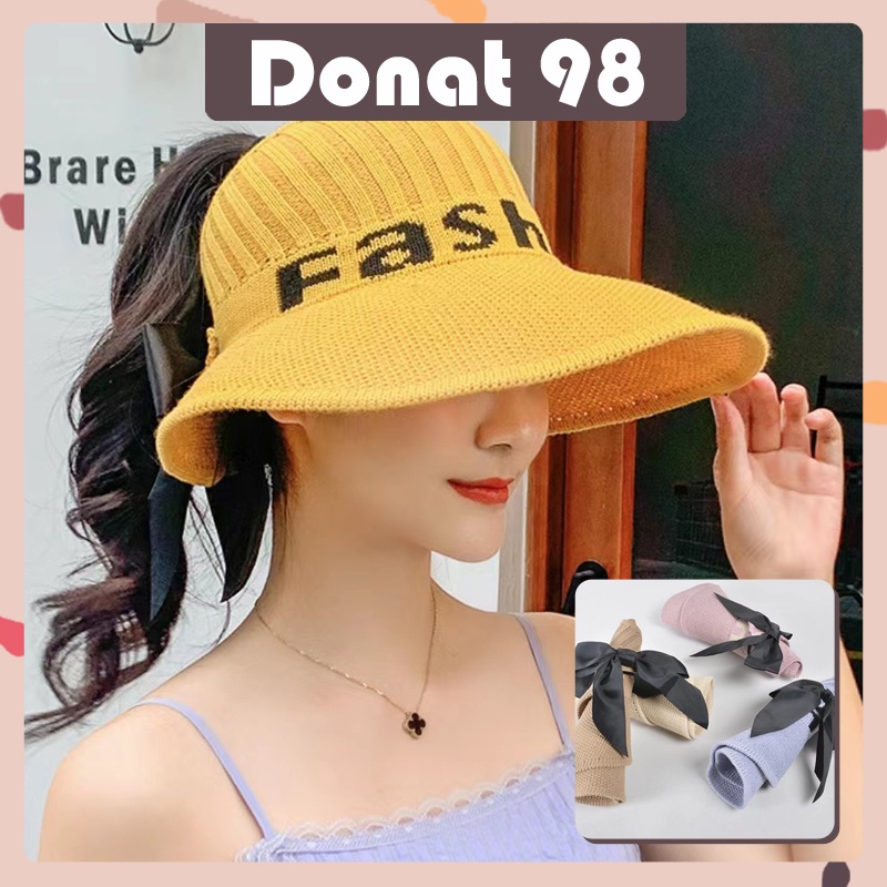 Jual Topi Pantai Rajut Cap Fashion Perlindungan Matahari | Shopee Indonesia