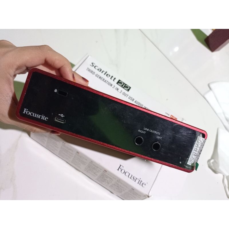 Jual Focusrite scarlett 212 3rd gen USB audio interface | Shopee Indonesia