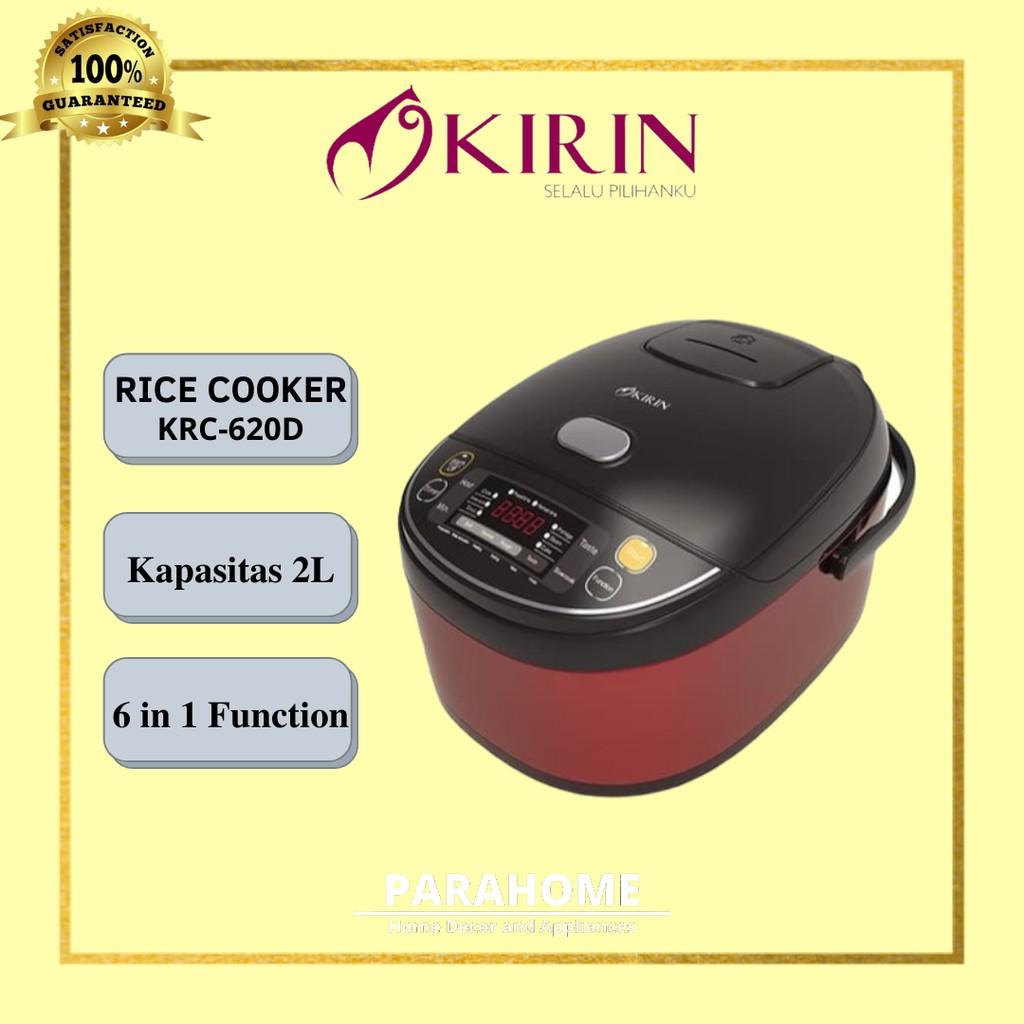 Jual Rice Cooker Kirin Digital 2 Liter KRC620D Shopee Indonesia